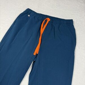 FIGS Tansen Scrub Pants Mens Medium Blue Jogger Medical Drawstring 1000203R